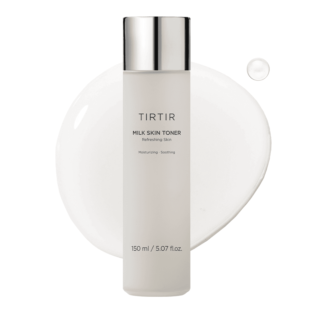 Frasco blanco de TIRTIR Milk Skin Toner de 150 ml