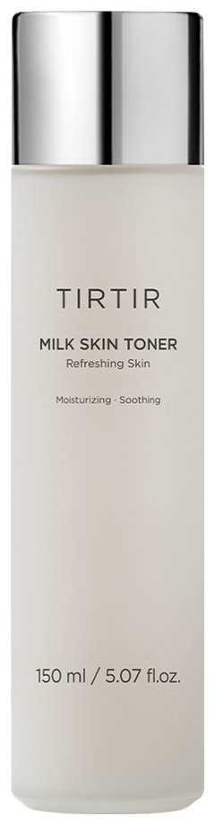 Frasco blanco de TIRTIR Milk Skin Toner de 150 ml